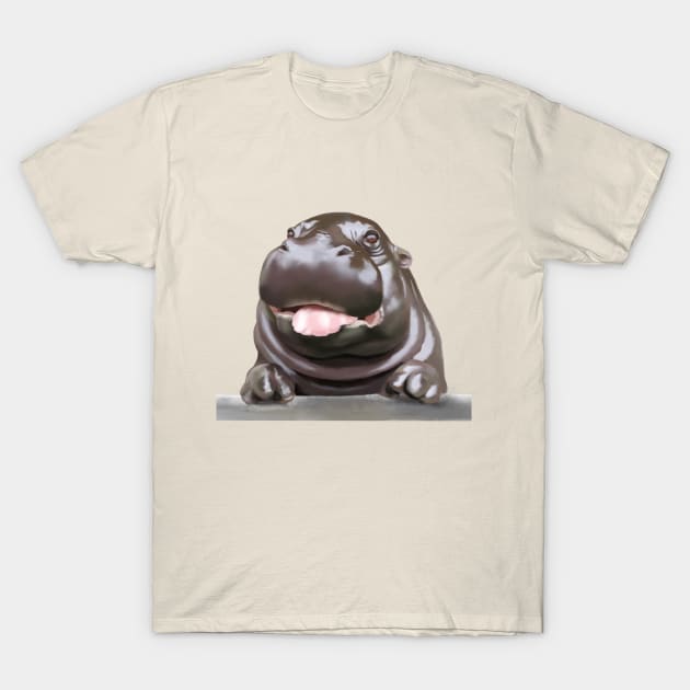 Hippo T-Shirt by kozinoart